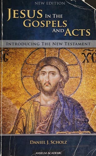 Portada de Jesus in the Gospels and Acts