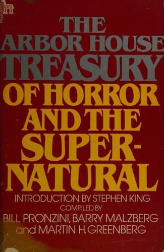 Portada de The Arbor House treasury of horror and the supernatural