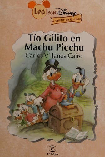 Portada de Tio Gilito en Machu Picchu