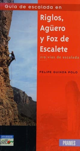 Portada de Guía de escaladas en Riglos, Agüero y Foz de Escalete
