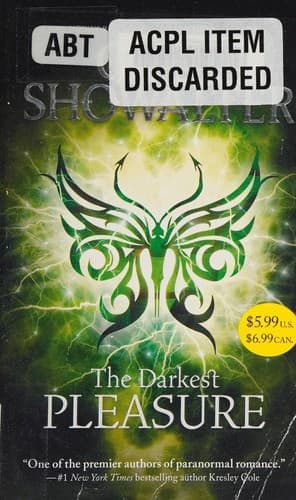Portada de The darkest pleasure