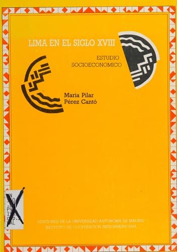 Portada de Lima en el siglo XVIII