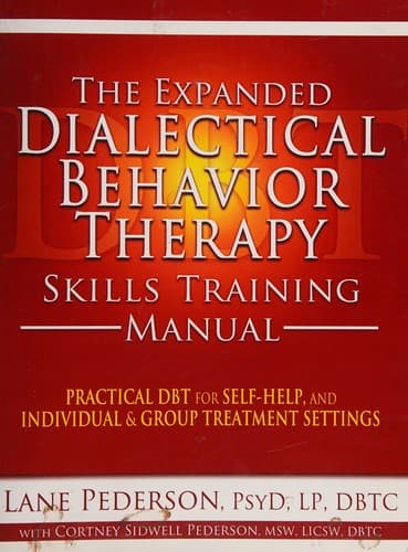 Portada de The expanded DBT skills training manual