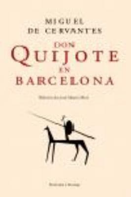 Portada de Don Quijote en Barcelona