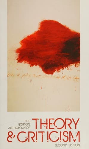 Portada de The Norton anthology of theory and criticism