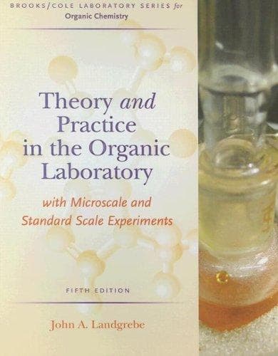 Portada de Theory and practice in the organic laboratory