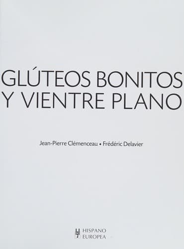 Portada de Glúteos bonitos y vientre plano