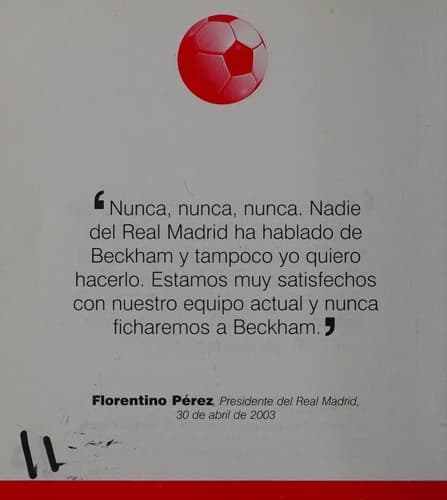 Portada de El pequeño libro de David Beckham