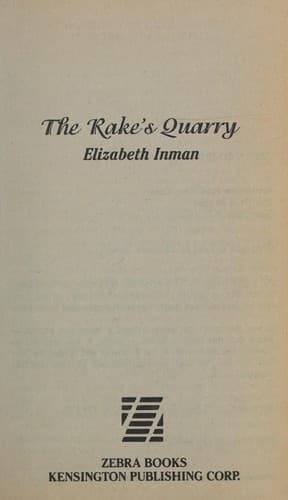 Portada de The Rake's Quarry.