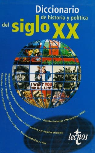 Portada de Diccionario de historia y política del siglo XX