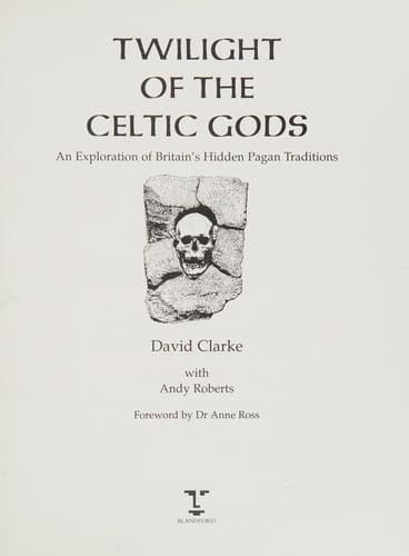 Portada de Twilight of the Celtic gods
