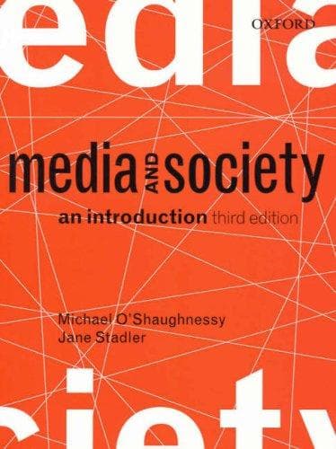Portada de Media and Society