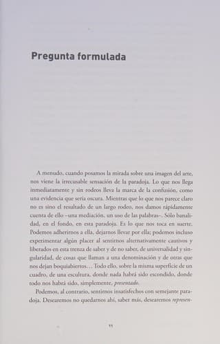 Portada de Ante la imagen