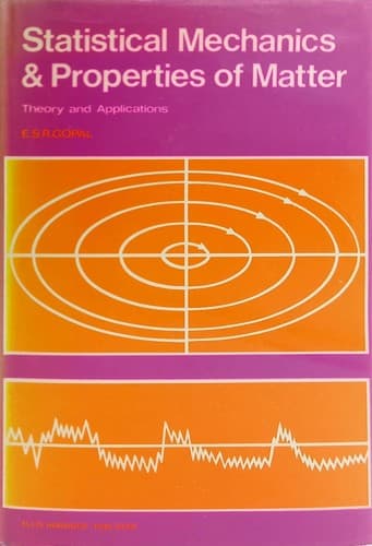 Portada de Statistical mechanics and properties of matter