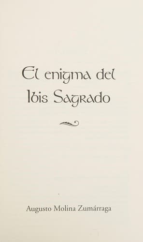 Portada de El enigma del ibis sagrado