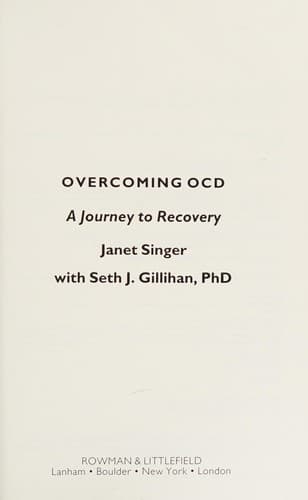 Portada de Overcoming OCD