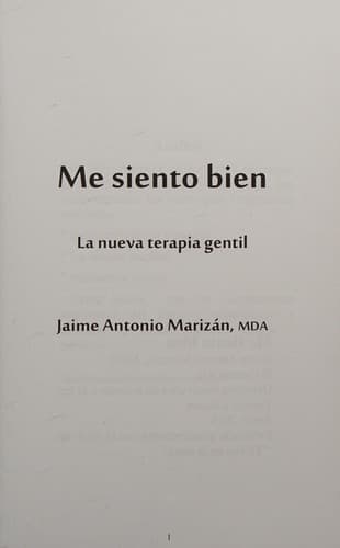 Portada de Me siento bien