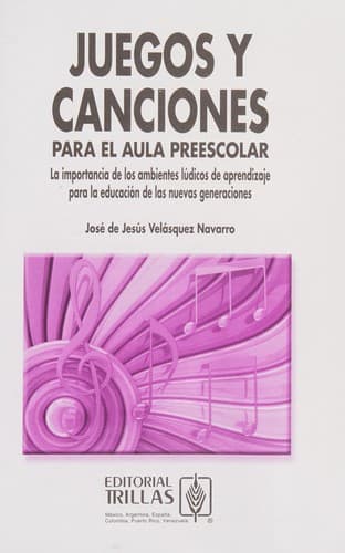 Portada de Juegos y canciones para el aula preescolar