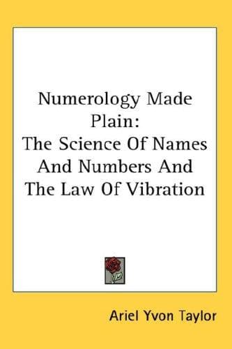 Portada de Numerology Made Plain