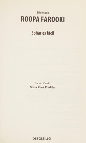 Portada de Sonar es facil