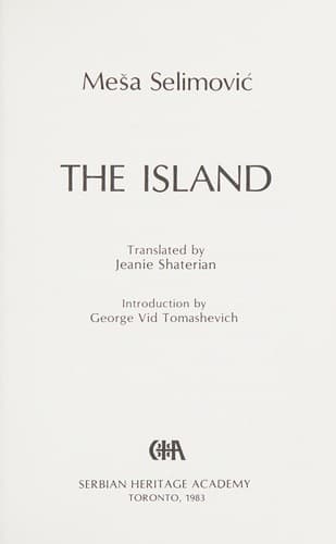 Portada de The island