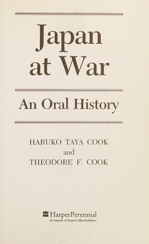 Portada de Japan at war