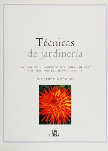 Portada de Técnicas de jardinería