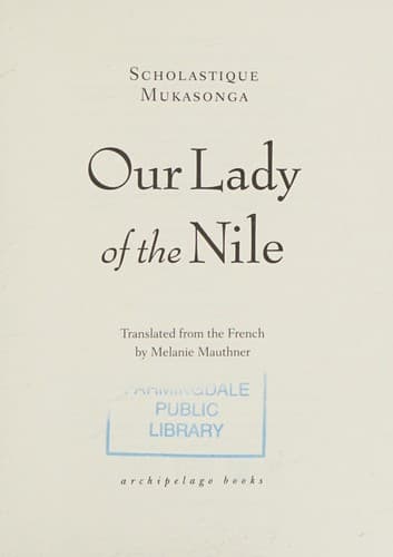 Portada de Our Lady of the Nile