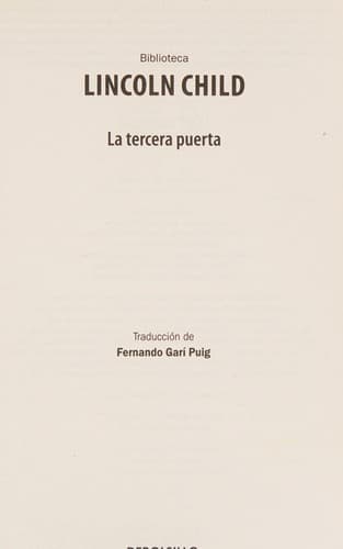 Portada de La tercera puerta