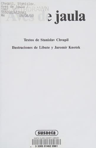 Portada de Aves de jaula