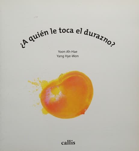 Portada de A quién le toca el durazno?
