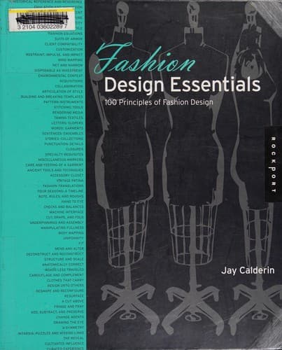 Portada de Fashion design essentials