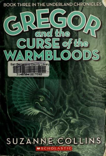 Portada de Gregor And The Curse Of The Warmbloods