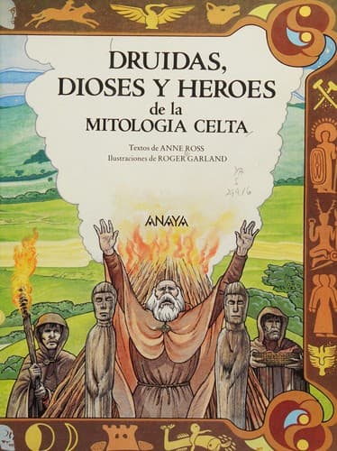Portada de Druidas Dioses y Heroes de La Mitologia Celta