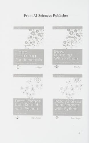 Portada de Python machine learning from scratch