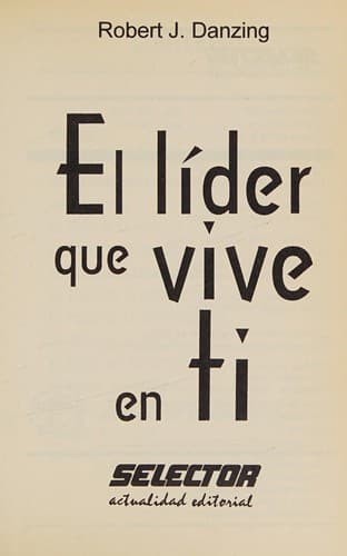 Portada de El Lider Que Vive En TI