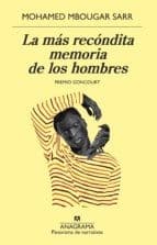 Portada de La más recóndita memoria de los hombres