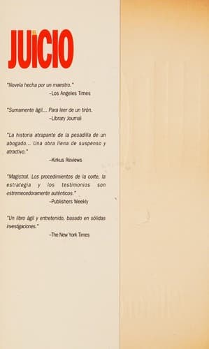 Portada de El juicio