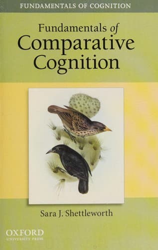 Portada de Fundamentals of comparative cognition