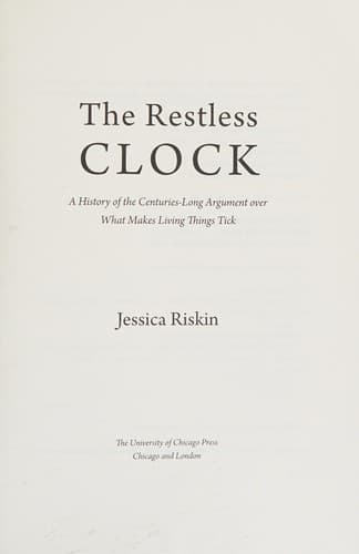 Portada de The restless clock