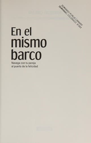 Portada de En el mismo barco