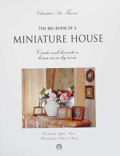Portada de The big book of a miniature house