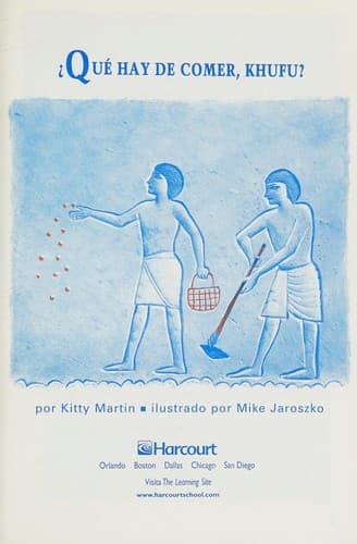 Portada de ¿Qué hay de comer, Khufu?