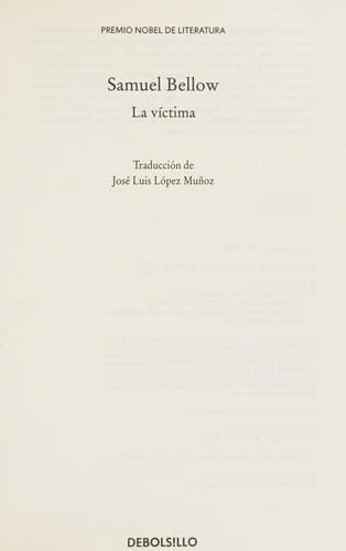Portada de La Victima (Contempora)