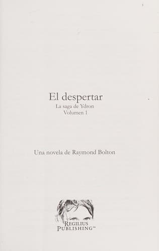 Portada de El despertar