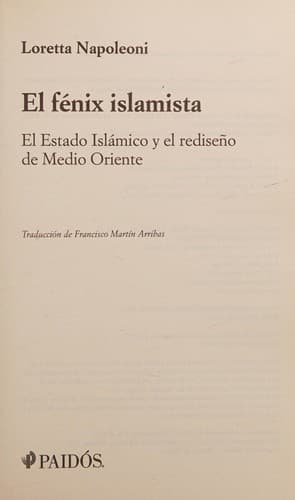 Portada de Fénix Islamista