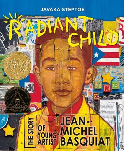 Portada de Radiant Child: The Story of Young Artist Jean-Michel Basquiat