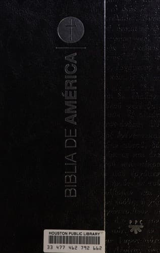 Portada de Biblia de América