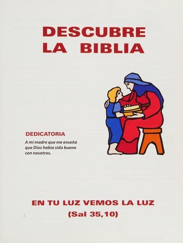 Portada de Descubre la Biblia