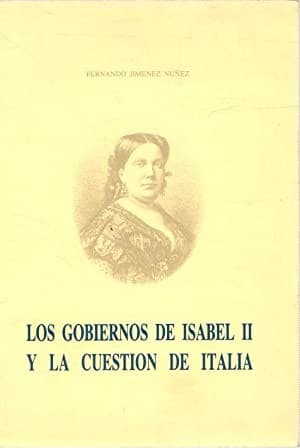 Portada de Los gobiernos de Isabel II y la cuestión de Italia